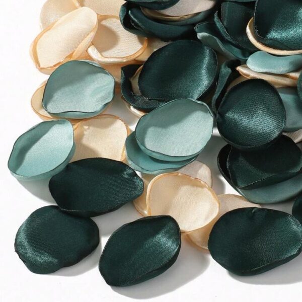 Pétalos verdes claros, pétalos Oscuro, pétalo beige